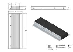 R027 Dock Bumper (900 x 250 x 100 mm)
