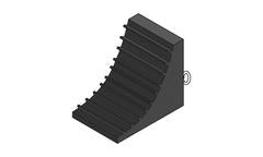 R142 Vehicle Wheel Chock (230 x 160 x 205 mm)